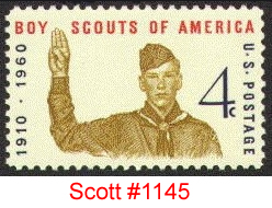 4 cent Scout stamp