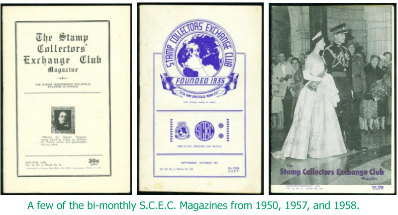 S.C.E.C. Magazine covers