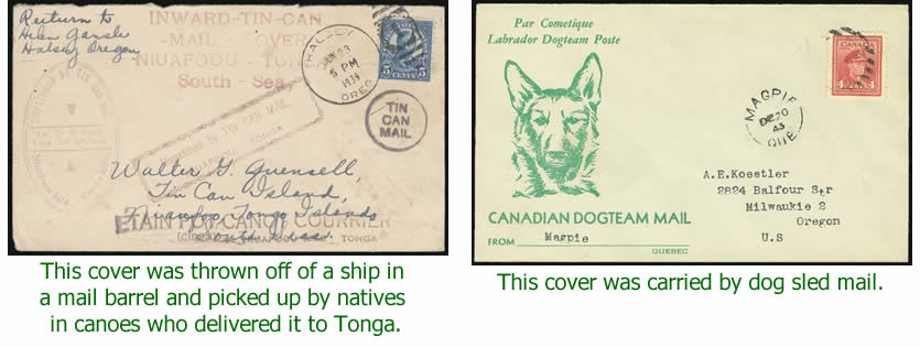 Tonga and dog sled covers