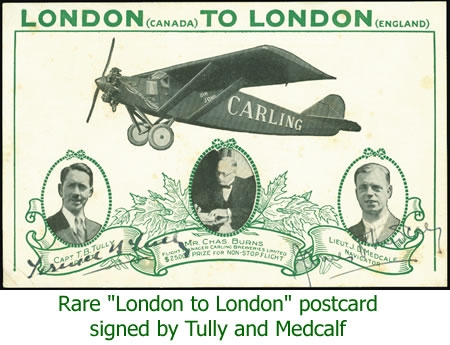 "London to London" postcard