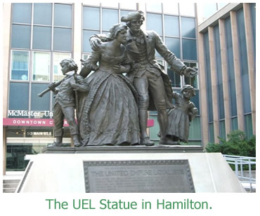 UEL Statue in Hamilton